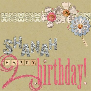 * celebrating Shanah!!! *