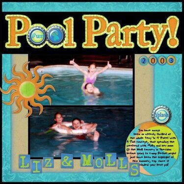 * pool party! *