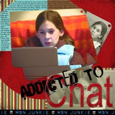 * addicted to chat *