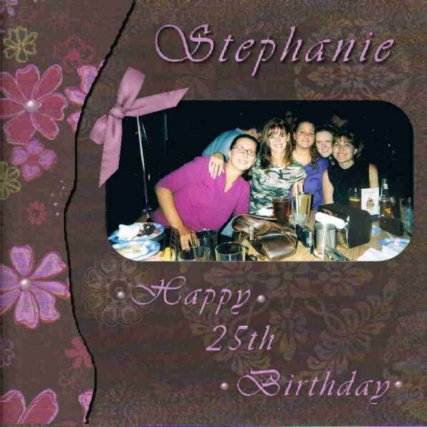 Happy Birthday to Steph