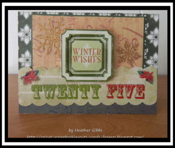 #56 Winter Wishes Christmas Card