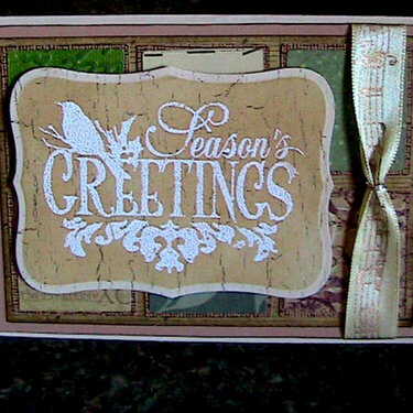 Season&#039;s Greeting Vintage Christmas #6