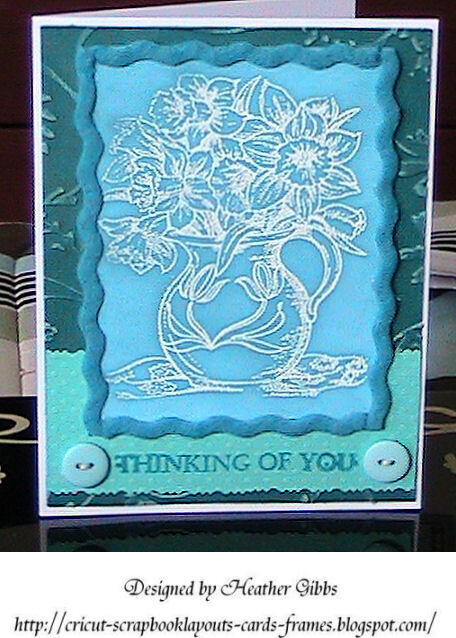 (A) Thinking of You card