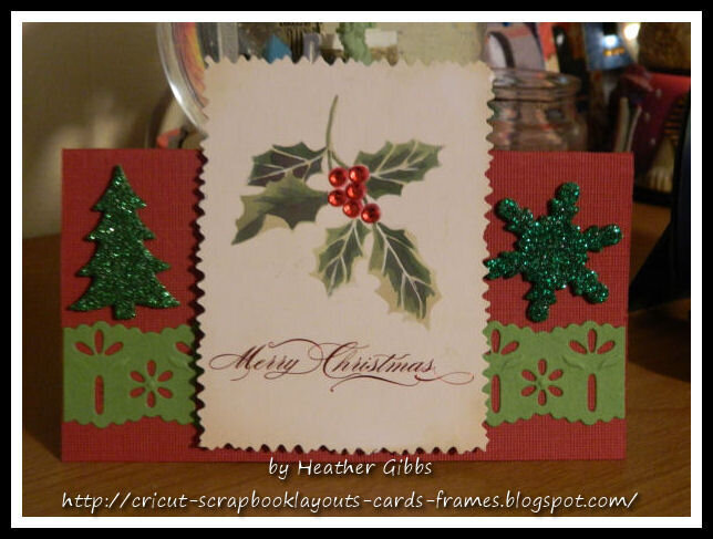 (#24) Topper: Merry Christmas Gift tag card