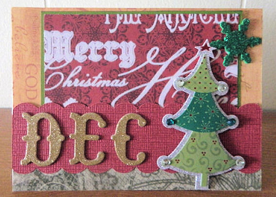 Merry Christmas December Card