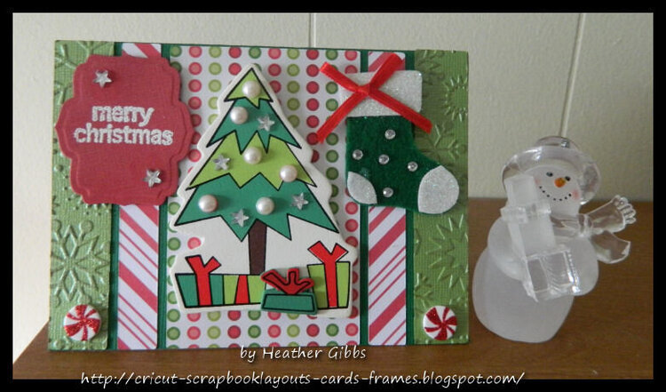 (#6) Merry Christmas Tree Card