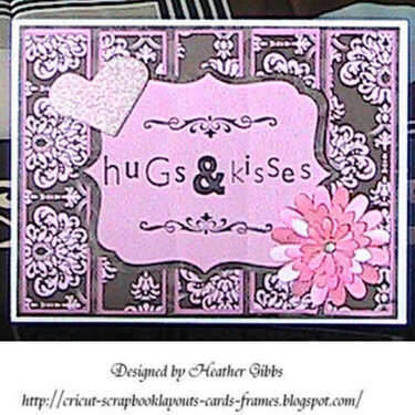 (E) Hugs &amp; Kisses Card-Soldier