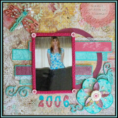 Layout #3 Heather 2006 "About Me" Album