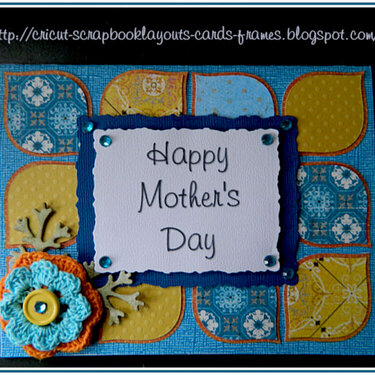 Tear Drop, Mother&#039;s Day Card