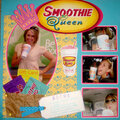 Smoothie Queen (for the "My Obsession" Challenge this month)