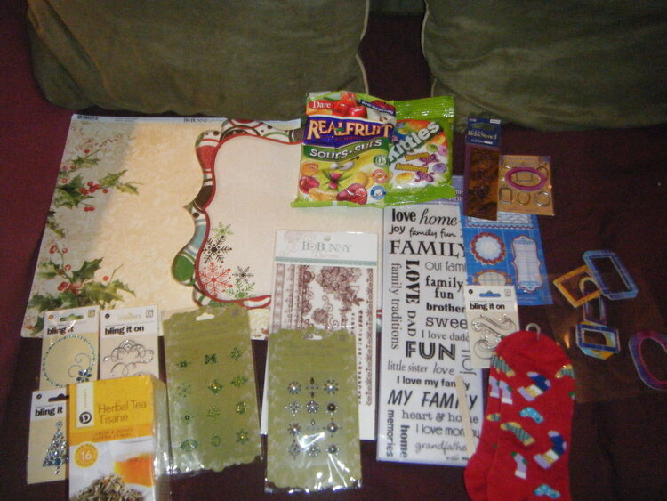 Secret pal Christmas swap