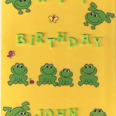 birthday card