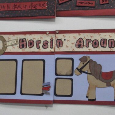 Page Layout: &amp;quot;Horsin&#039; Around&amp;quot;