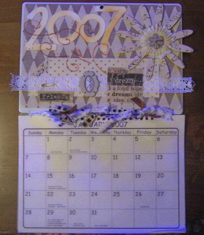 calender for maryanne