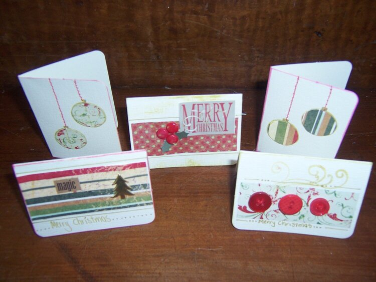 christmas gift tag cards