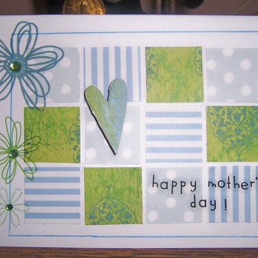 card ...happy mothers day 2008