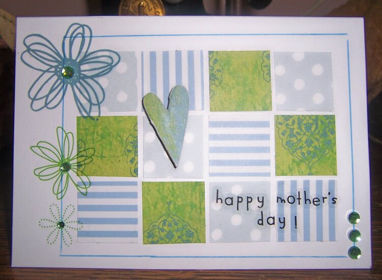 card ...happy mothers day 2008