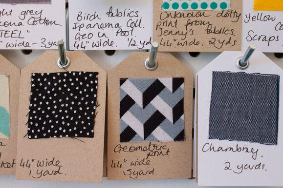 Fabric Swatch Tags by Fiskars Designer: Emma Jeffery