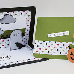 Pop up Halloween Cards by Katrina Simeck