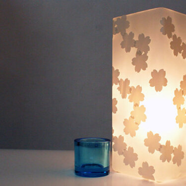 Spring Flora Lamp by Mark Montano