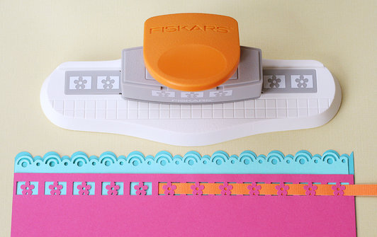 How to Layer &amp; weave with the Fiskars Interchangeable Border Punch