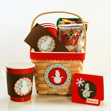 Fiskars Cocoa Gift Basket by Katrina Simeck