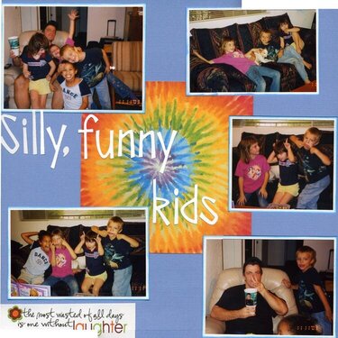 Silly, funny kids