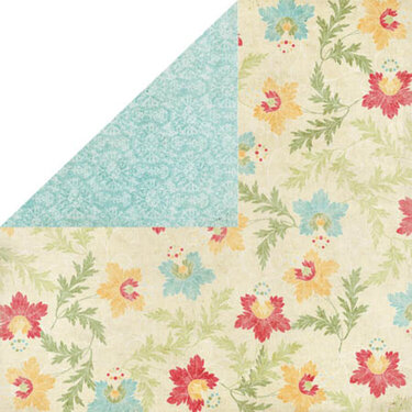 AnnaSophia Multi Floral double-sided paper