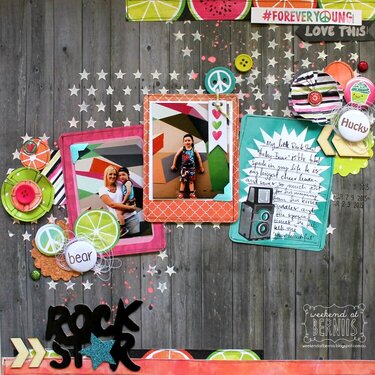 Rock Star layout by Bernii Miller