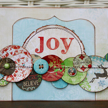 Joy by Patti Milazzo using Bo Bunny Blitzen