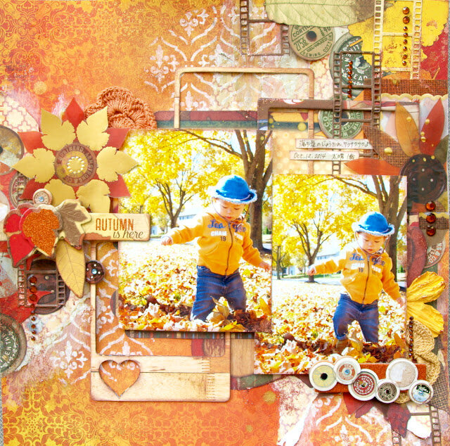 Autumn is Here Layout