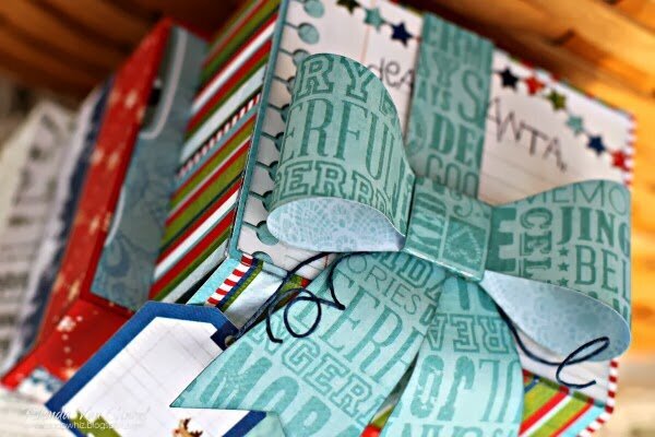 Elf Magic Gift Wrap and Card by Rhonda Van Ginkel
