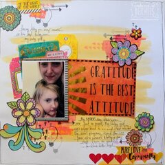 " Gratitude" layout by Bernii Miller