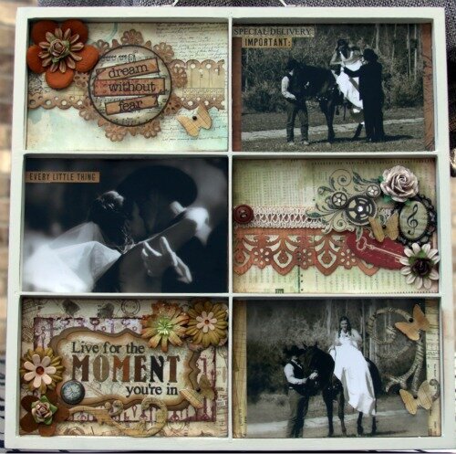 Live for the Moment by Debbie Sherman using Bo Bunny Zoology