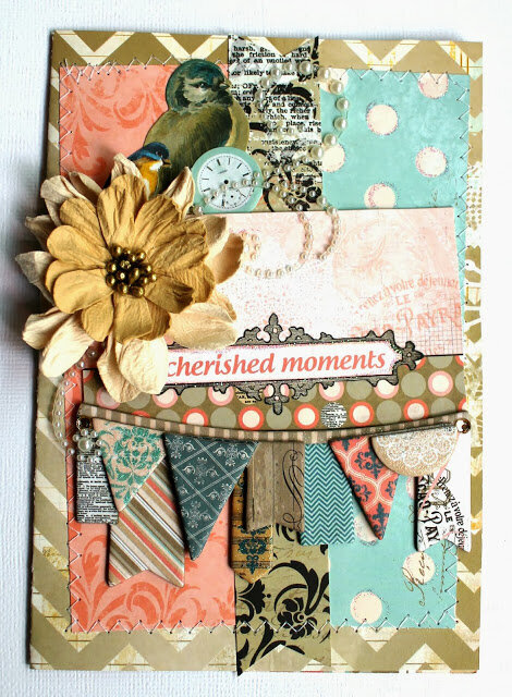 Cherished Moments card by Bernii Miller