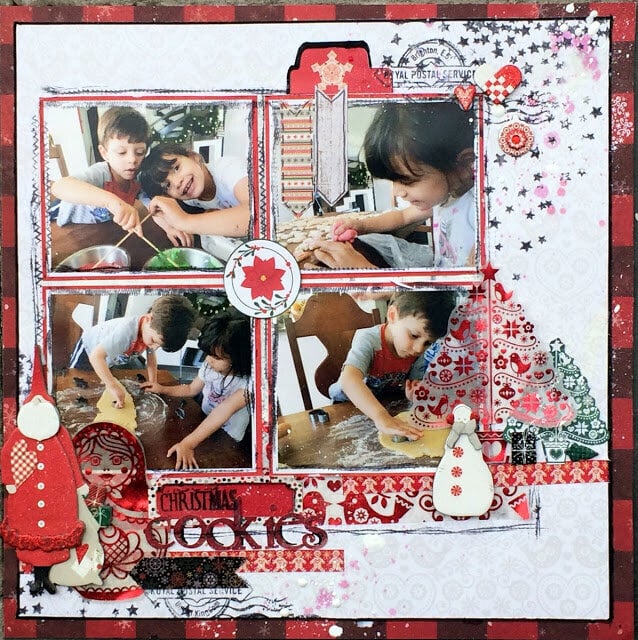 Christmas Cookies Layout