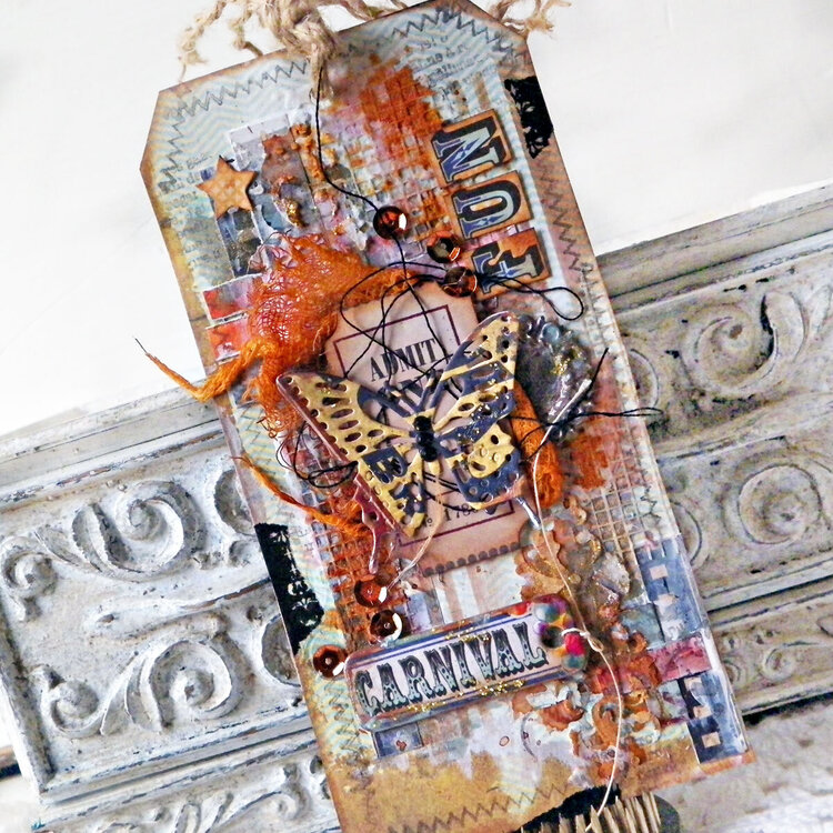 Carnival Tag **Lisa Novogrodski **