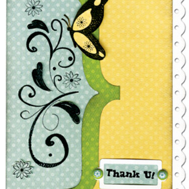 Thank You Card - Flutter Butter