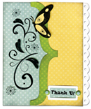 Thank You Card - Flutter Butter