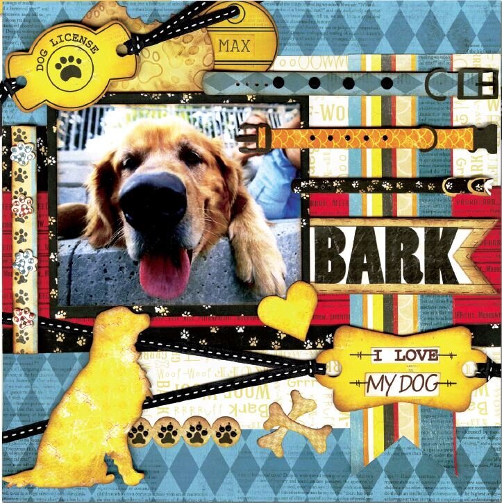 BARK featuring Happy Tails from Bo Bunny
