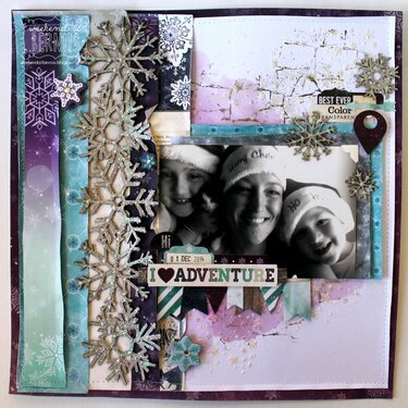 I &amp;#9829; Adventure layout by Bernii Miller