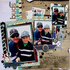 "Buds" layout by Bernii Miller