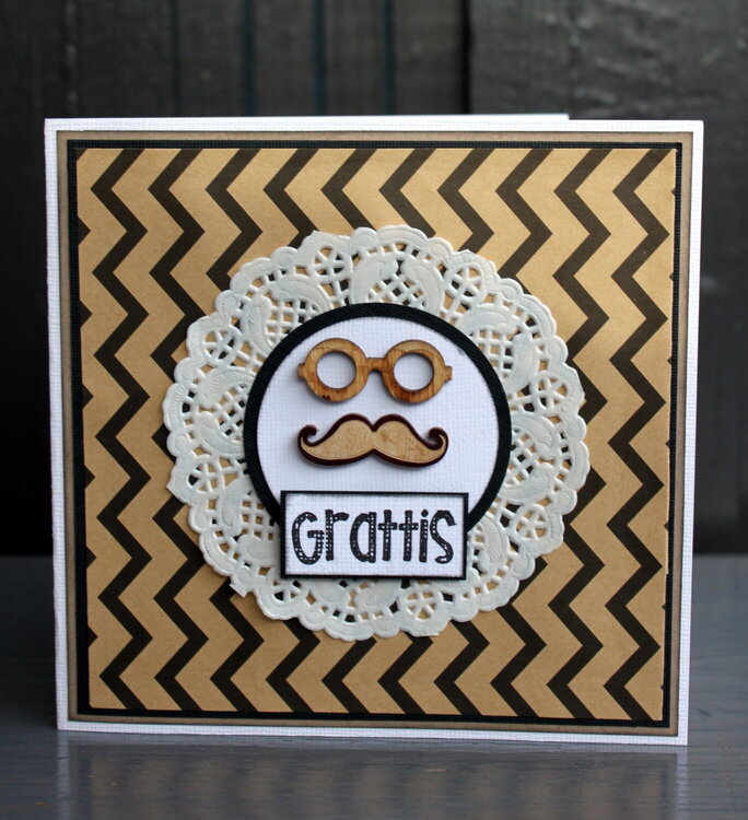 Grattis (Congratulations) card