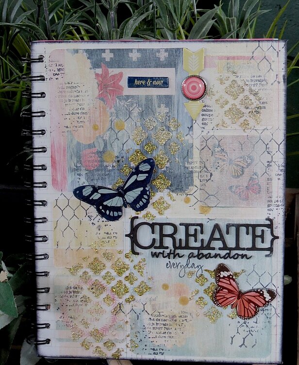 CREATE with Abandon Everyday Notebook by Megan Gourlay
