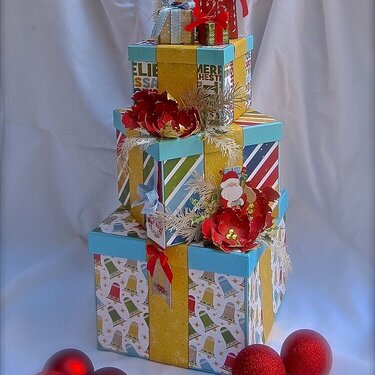Dear Santa Gift Boxes by Megan Gourlay