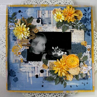 Happiness- Layout by Bernii Miller