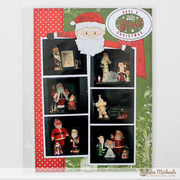 BoBunny Elf Magic Misc Me Document December Album by Juliana Michaels