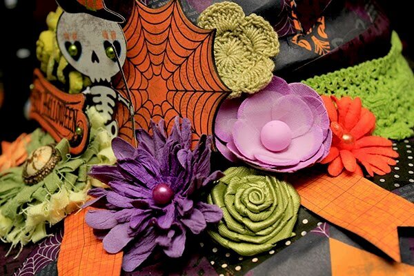 Fright Delight Halloween Witch Hat by Designer Juliana Michaels