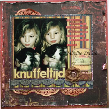 Sunshine by Mireille Divjak featuring Weekend Market from Bo Bunny