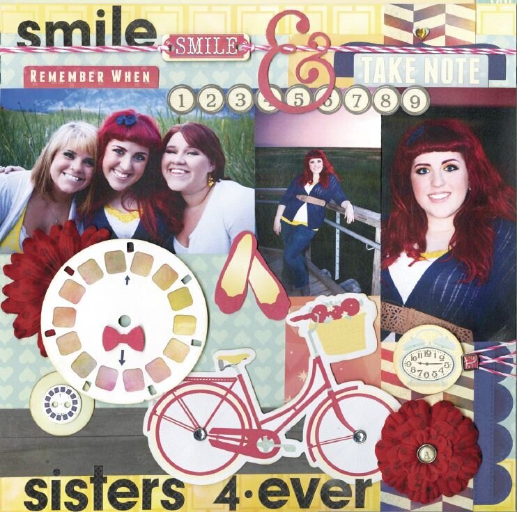 Sisters 4-Ever featuring Modern Miss from Bo Bunny